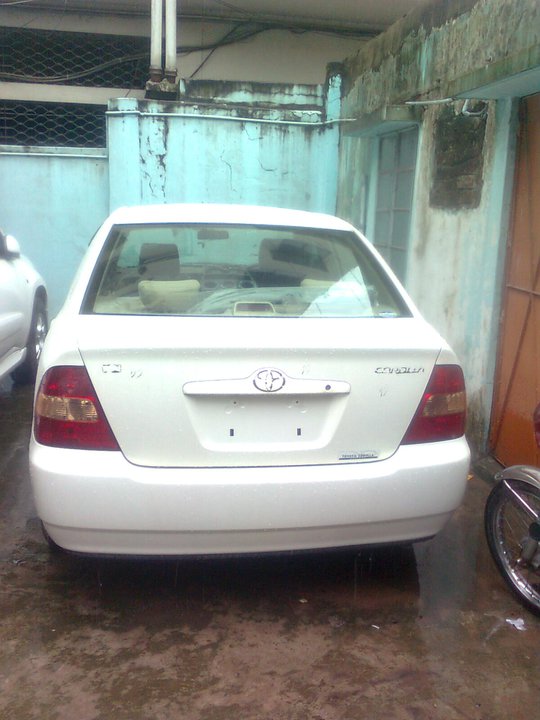2002 COROLLA X PEARL WHITE 1500 CC ALL POWER- CTG large image 2