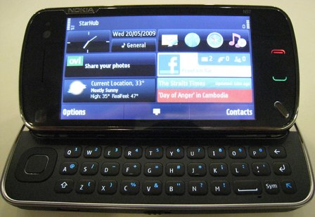Fresh looking Nokia N97 black for sale.... large image 0