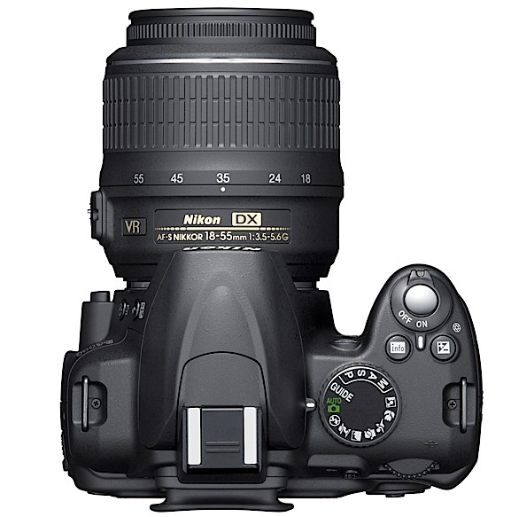  Nikon D3000 18-55mm kit lens  large image 0