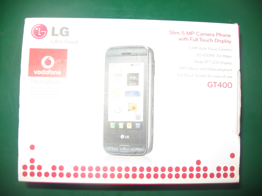 LG GT400 with box Made in Korea negotiable large image 1