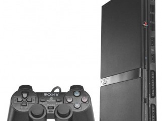 Sony Playstation 2 (Black, Slim)