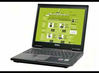 Dell D410 Laptop with Windows 7 Ultimate