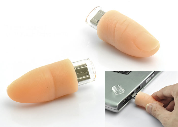 Finger USB Flash Drive 4GB  large image 3