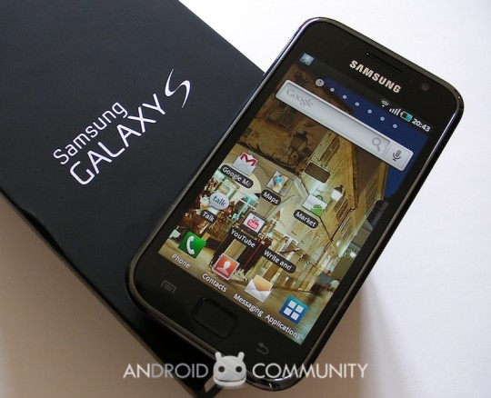 Samsung Galaxy S Gingerbread purchased Soft large image 0