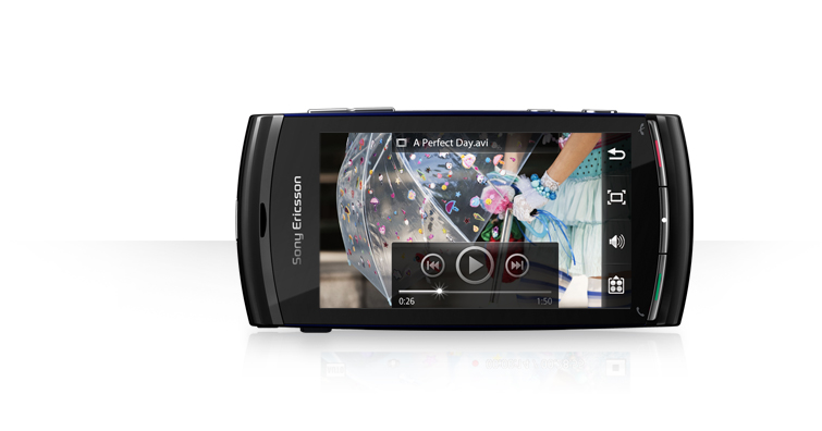 Sony Ericsson Vivaz U5i HD - Cosmic Black large image 0