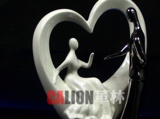 Best Gifts heart-shaped hollow couple decoration handicraf