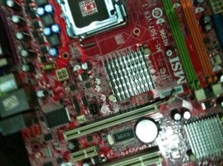 MSI 945 Mainboard Support UPTO Core2Duo 3GBs Ram