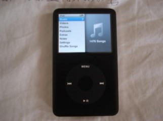 iPod classic 80gb 5.5th gen black 