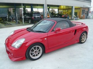 2004 TOYOTA MRS CONVERTIBLE CHERRY RED COLOR - DHAKA