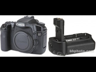 Canon 40D with Vertical Grip and dual battery
