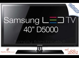 Samsung 40 LED D5000 with 5 years warranty