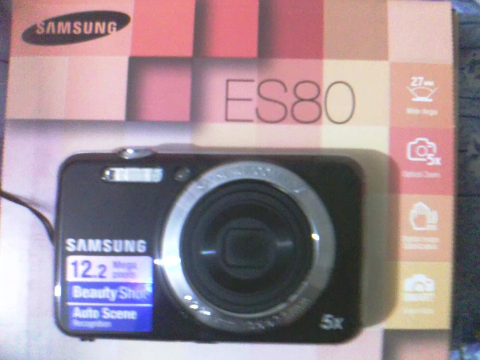 Samsung ES80 Black . Used only 1Weak. large image 0