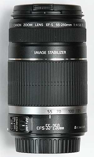 Canon EF-S 55-250mm and EF-S 18-55mm large image 0