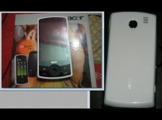 The Acer beTouch E100 is a Microsoft Windows Mobile 6.5