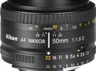 Nikon 50mm 1.8D lens
