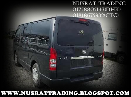 BOOKING GOING ON.. HIACE SUPER GL 2008 BLACK COLOR  large image 2