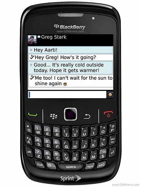 Blackberry curve 8530 CDMA City Cell large image 0