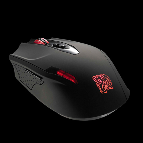 ThermalTake eSports Black Gaming Mouse 4000 DPI large image 0