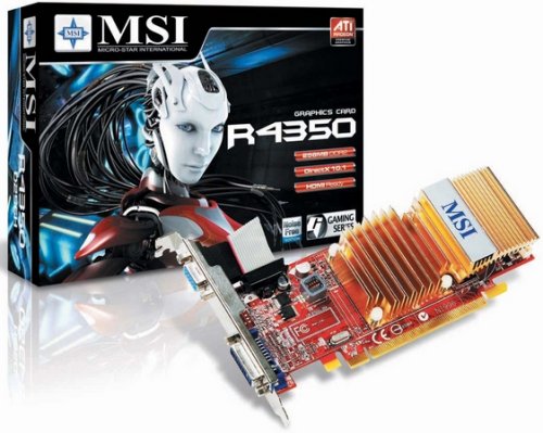 PCI Graphics Card ATI Radeon HD 4350 512 Mb large image 0