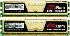 4Gb Transcend aXeRam PC2-8500 DDR2 1066MHz  large image 0