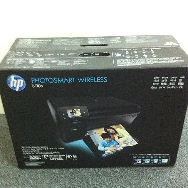 HP B110a Photosmart Wireless e-All-in-One Printer large image 0