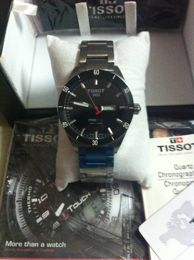 BRAND NEW ORIGINIAL TISSOT PRS 516 for with Everything BOXED large image 1