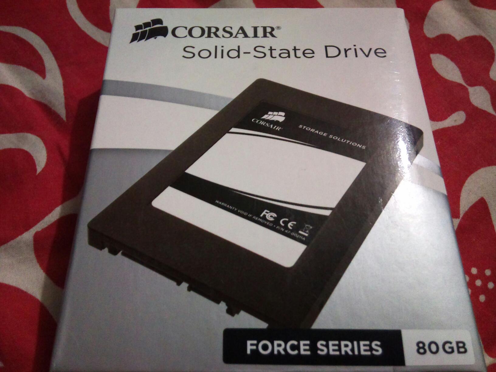 Corsair Dominator 2x2x2 6GB SSD Corsair Force Series 80GB large image 0