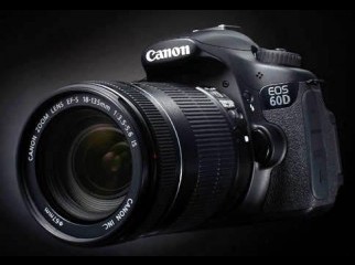 Almost Nes Canon EOS 60 D camera is ready to sell