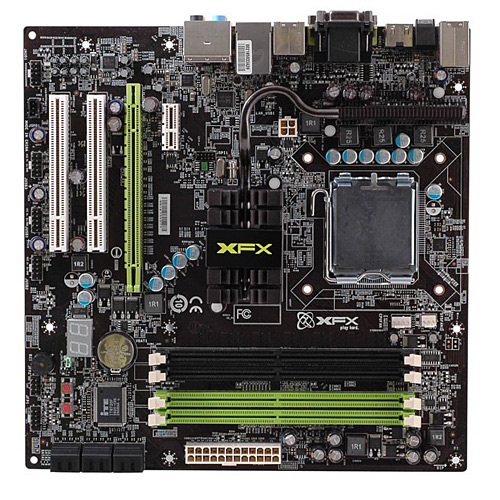 XFX 9300 GeForce Motherboard 01671421503 large image 0