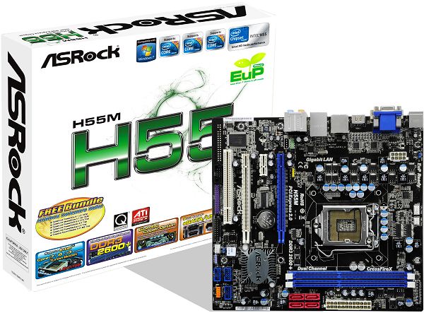 Asrock h55 motherboard large image 0