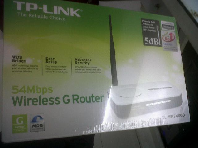 ROUTER TP-Link TL-WR541G Wireless G Router - 54Mbps 802.11g large image 0