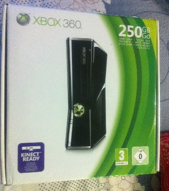 Xbox 360 250Gb Console - Matte Black Finish large image 0
