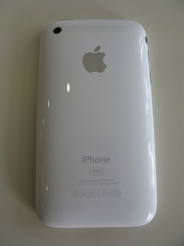 Apple iPhone 3GS 16GB white With Charge head phone large image 0