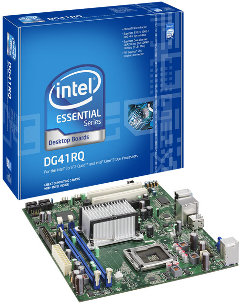 Intel Original DG41RQ 2 GB Transend DDR2 800 BUS Lif tim  large image 0