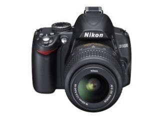 Nikon D 3000 Kit lens 18-55mm VR with UV filter