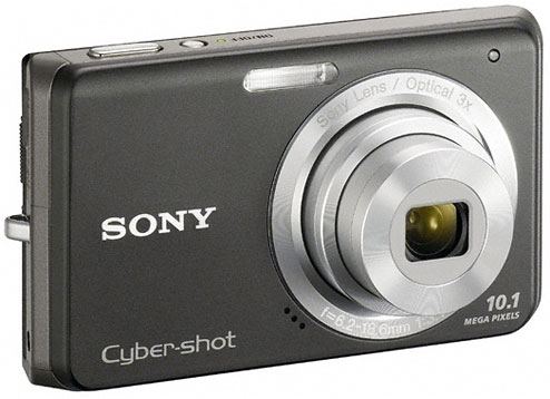 Sony Cybershot DSC-W180 10.1MP Digital Camera with 3x Steady large image 0