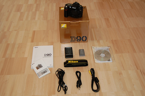Nikon D90 12MP DSLR Camera 400USD large image 0