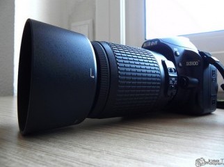 nikon d3100 with 55-200 vr autofocus lens
