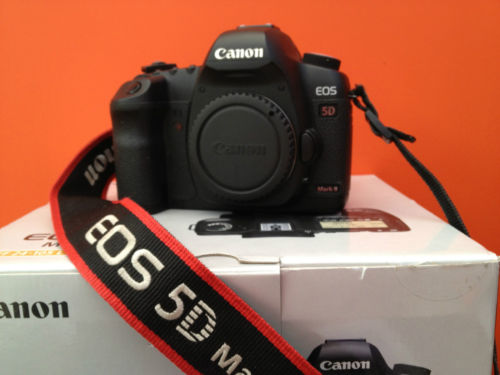 Canon EOS 5D Mark II 21.1 MP Digital SLR Camera with lens large image 1