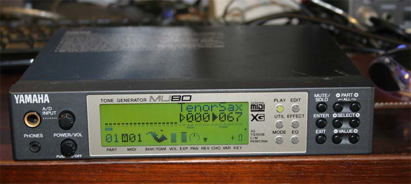 Yamaha Tone Generator MU80 large image 0