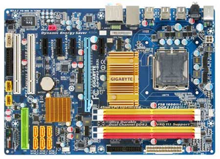 Gigabyte P43 Motherboard With 1 Years Warrenty  large image 0