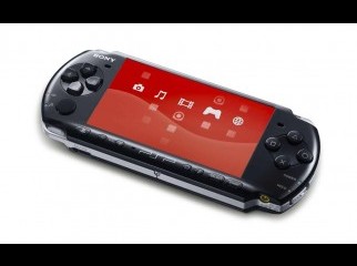 Sony Playstation Portable PSP fat 1003 model black colour