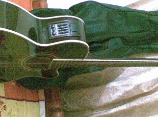 acoustic guitar with volume CONTROLLER...