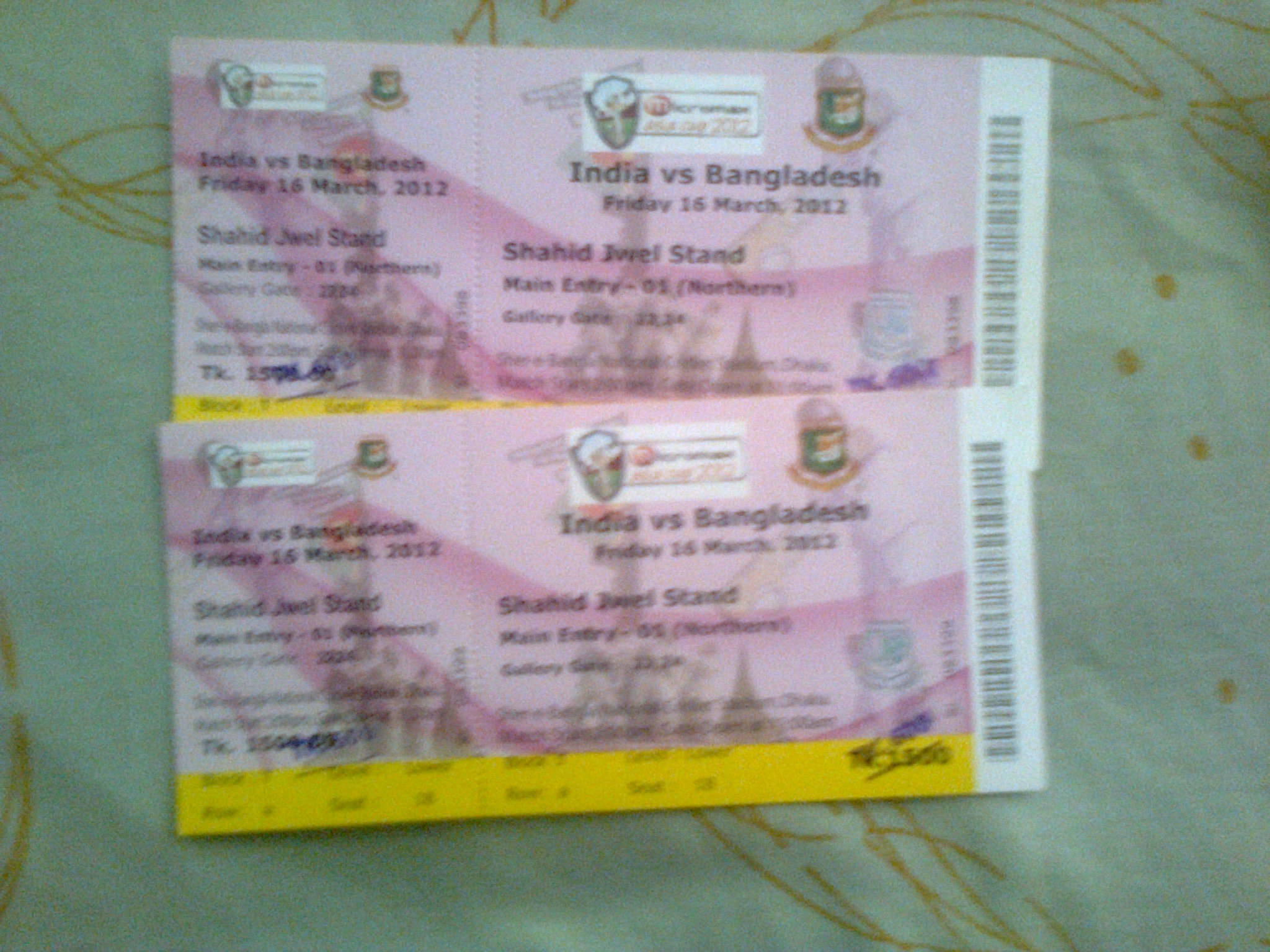 BANGLADESH VS INDIA ASIA CUP TICKETS club house  large image 0