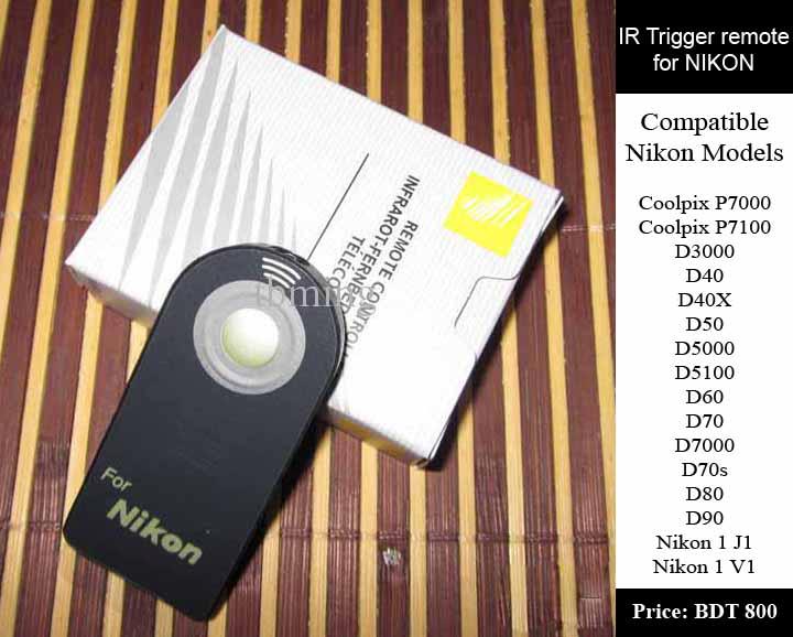 Nikon IR shutter remote control large image 0