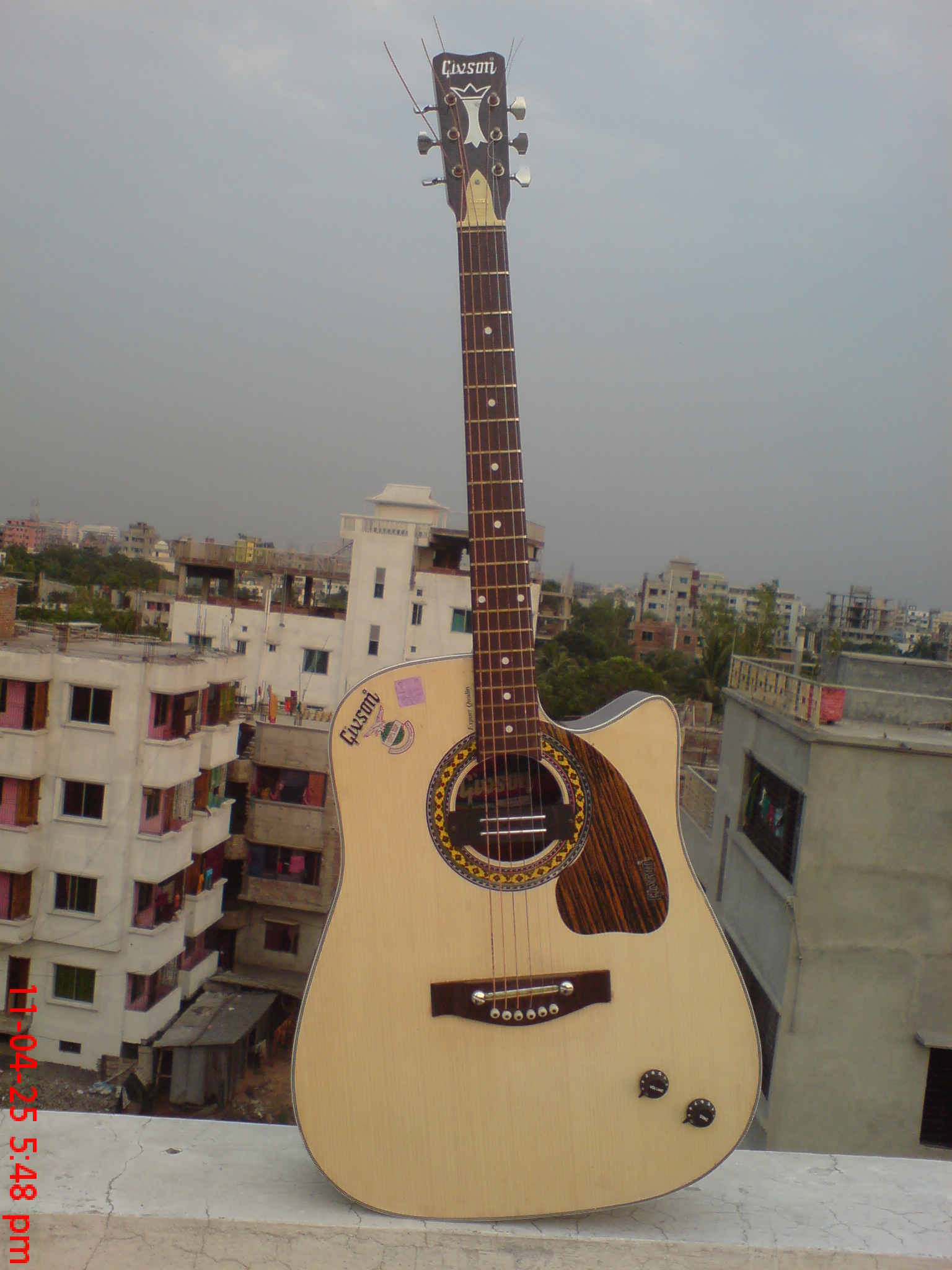 Semi-acoustic guitar for sale. large image 0