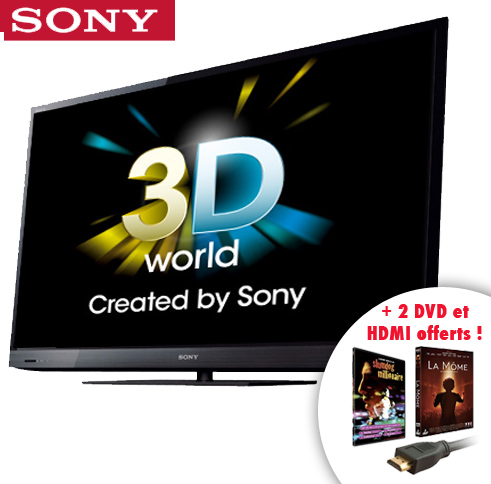 SONY BRAVIA 40 FullHD 3D LED TV EX720 large image 0