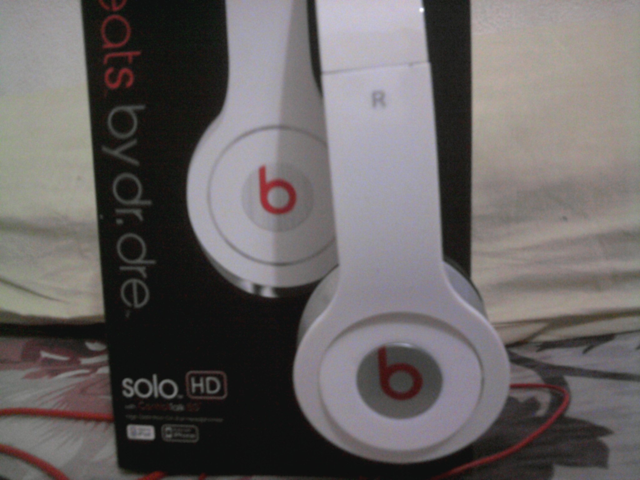 Beats by dr dre solo hd headphones for sale. large image 0