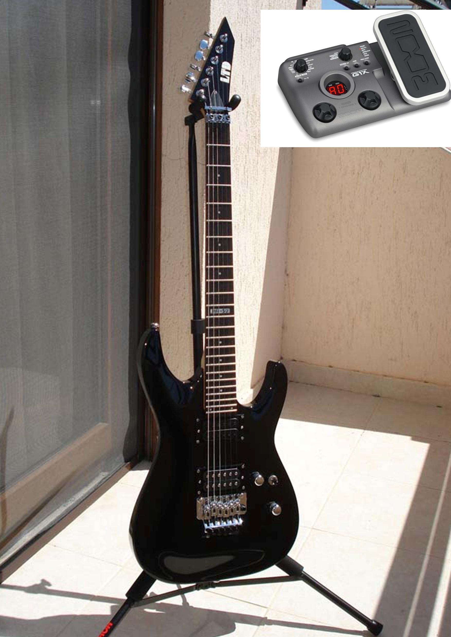 ESP LTD MH-50 for sale with Zoom G1X processor. large image 0