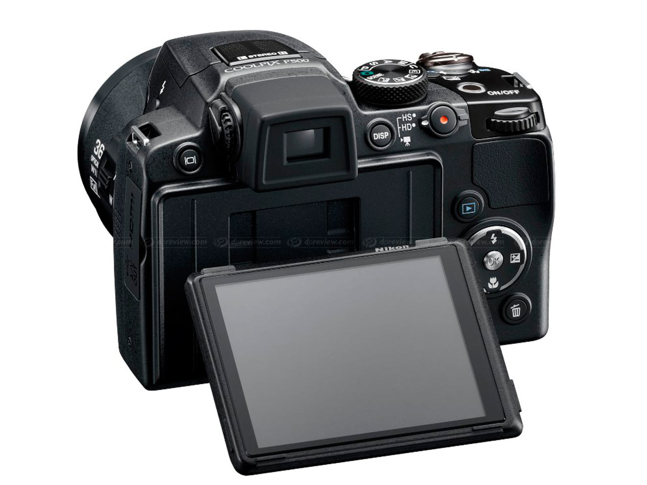 Nikon COOLPIX-P500 Digital Camera 12.1 Mega Pixel large image 0